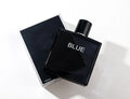 OEM 30ml 50ml Flat Glass Perfume Bottles with Hot Stamping and Pump Sprayer for Men Cologne Private Label