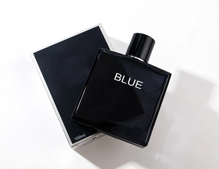 OEM 30ml 50ml Flat Glass Perfume Bottles with Hot Stamping and Pump Sprayer for Men Cologne Private Label
