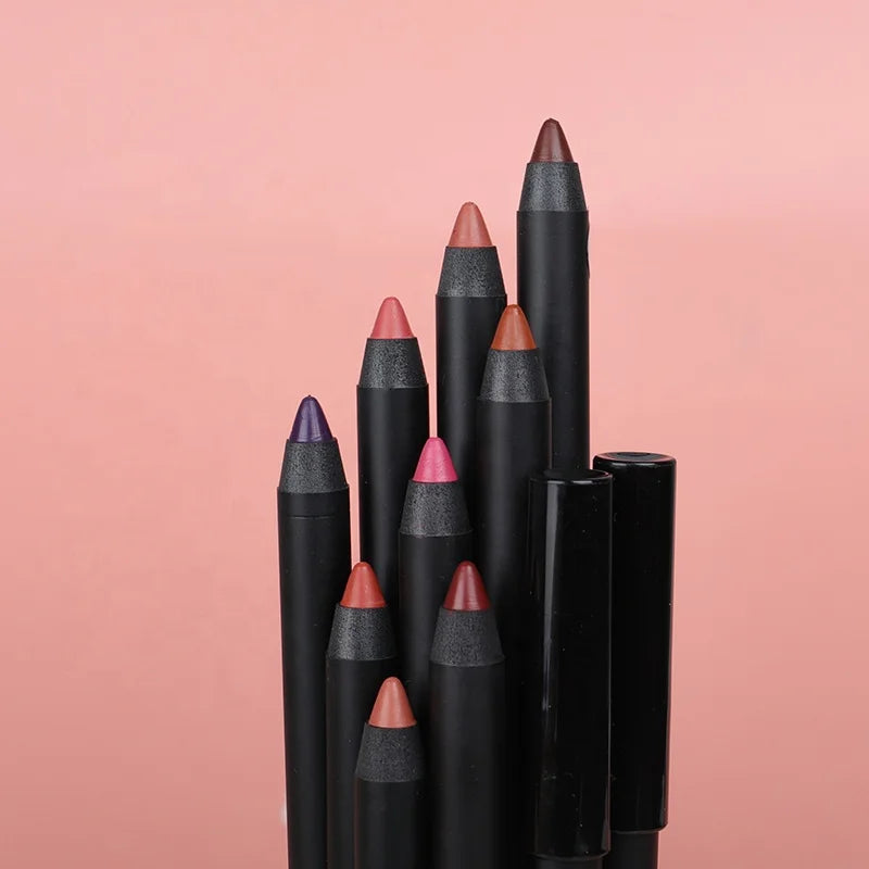 13 Color Vegan Creamy Lip Liner Custom Logo Lipliner