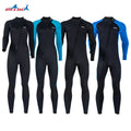 DIVE&SAIL 3mm Neoprene SCR Back Zipper Sport Wear Long Sleeve Pants Women Man Wetsuit for Swimwear