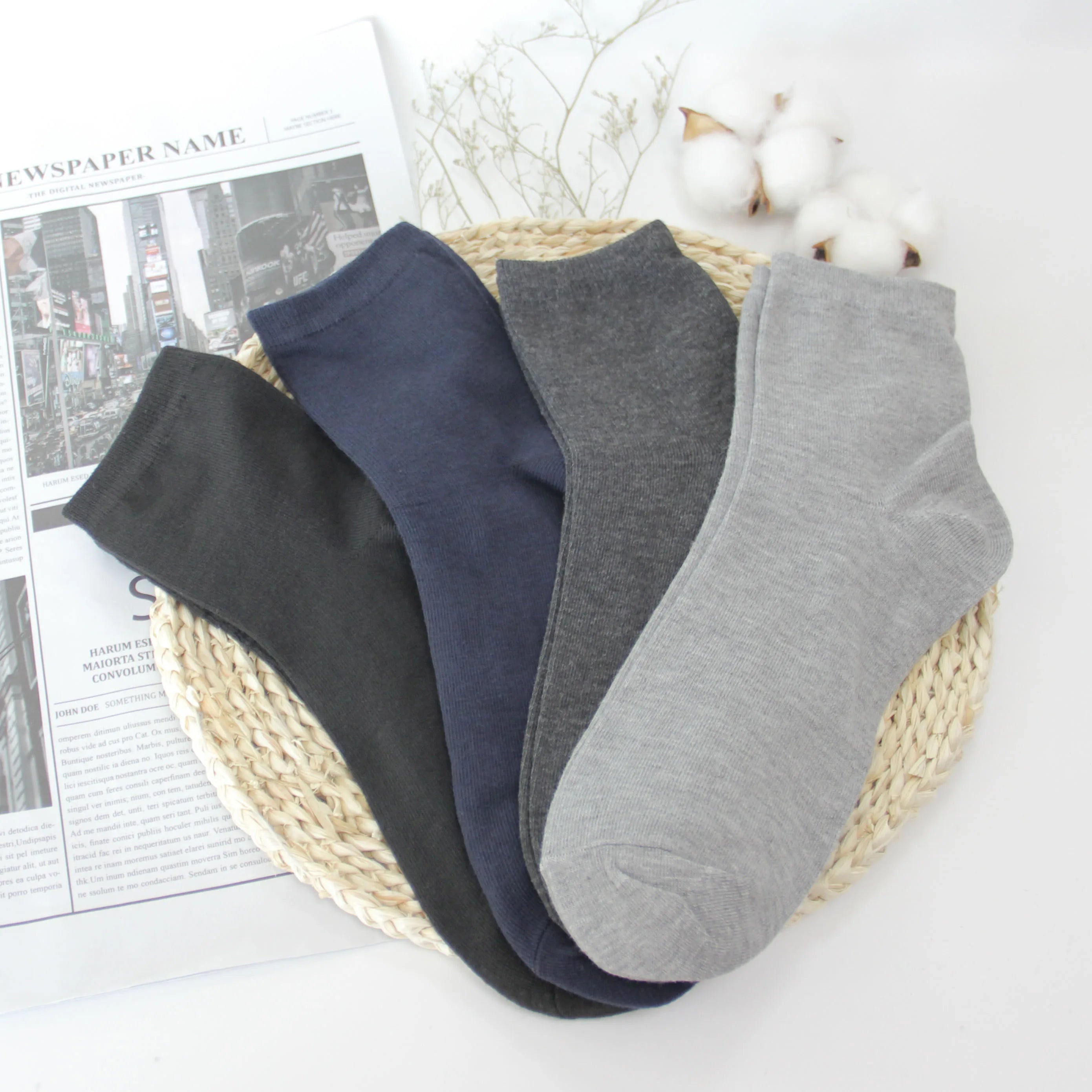 Breathable Basketball Sports Socks Sheer Ankle Teenage Ankle Grip Socks Football