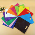 Custom Logo Design Printed Color Size Polypropylene TNT Tote Non Woven Die Cut Bag