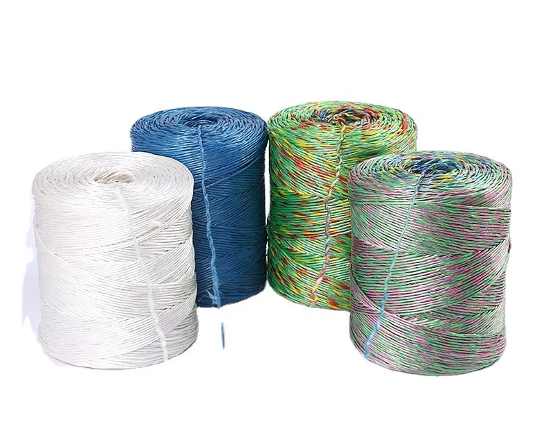 High Strength Eco-Friendly Flexible Agriculture PP Twine 2.8mm Diameter for Baling and Packing Rope