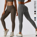 SHINBENE Women's Butt Scrunch Workout Leggings 25" 7/8 Length High Waist Yoga Tight Pants