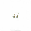 925 Sterling Silver Natural Jade Earrings Women Sleeves Wild High-End Jade Earrings