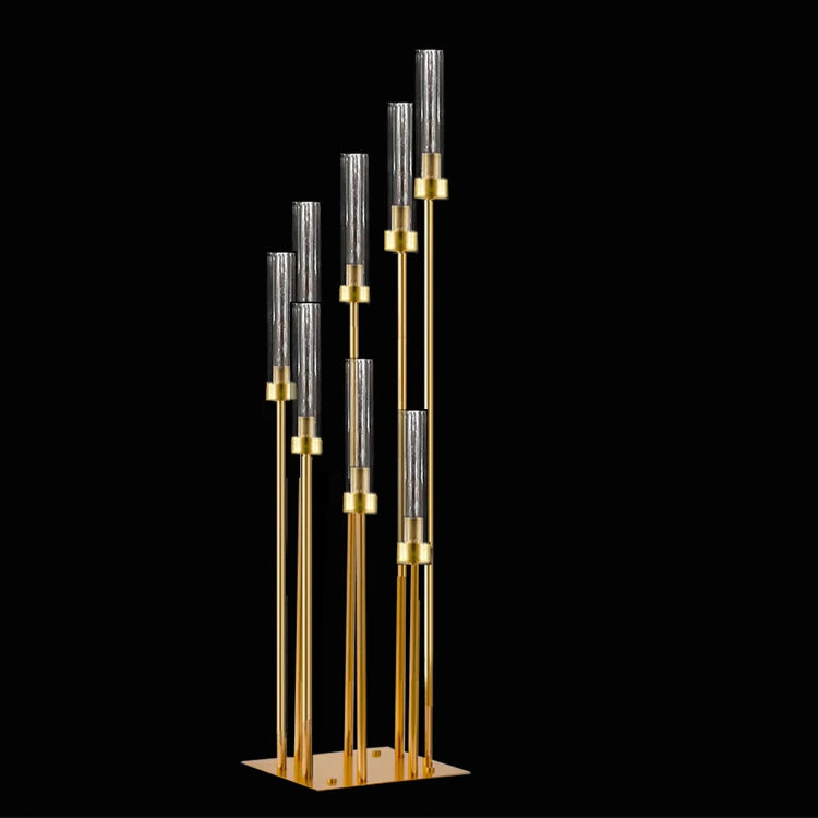 Wedding Decorations Table Clear Candle Holders Wedding Candlesticks Centerpiece Flower Stand