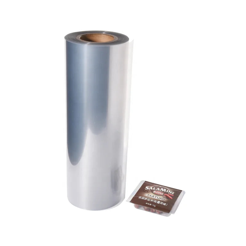 Recycled High Barrier Vacuum Films Roll Custom EVOH PP PE PET Plastic Roll Thermoforming Film for Food Packaging Tray