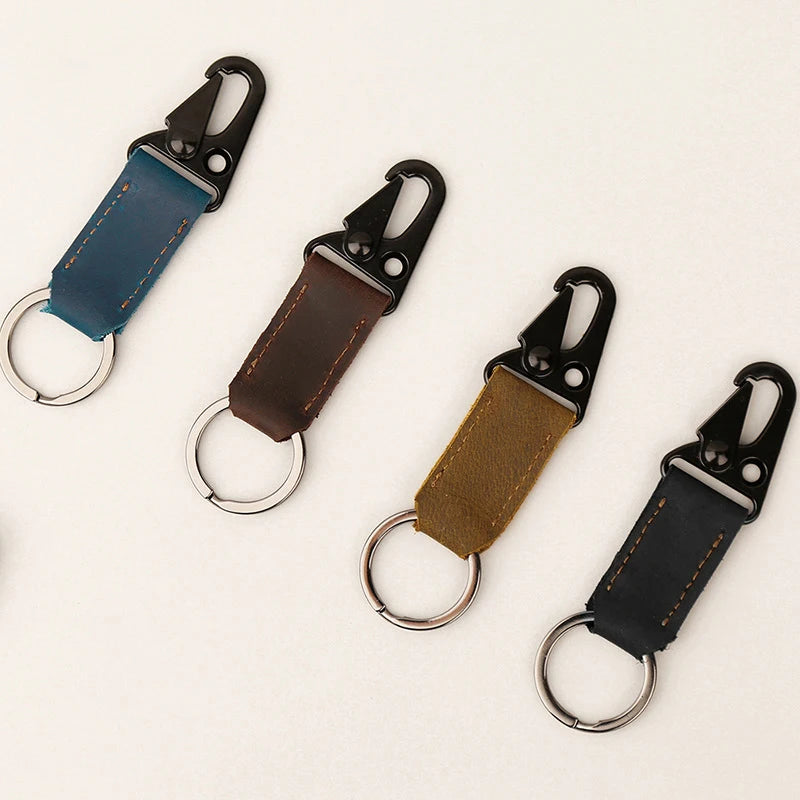 2023 New Arrival Men Car Keychain Accessories Custom Leather Keychain