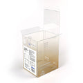 Custom logo Printed Folding PVC PET PP Gift Plastic Packaging Box for Food
