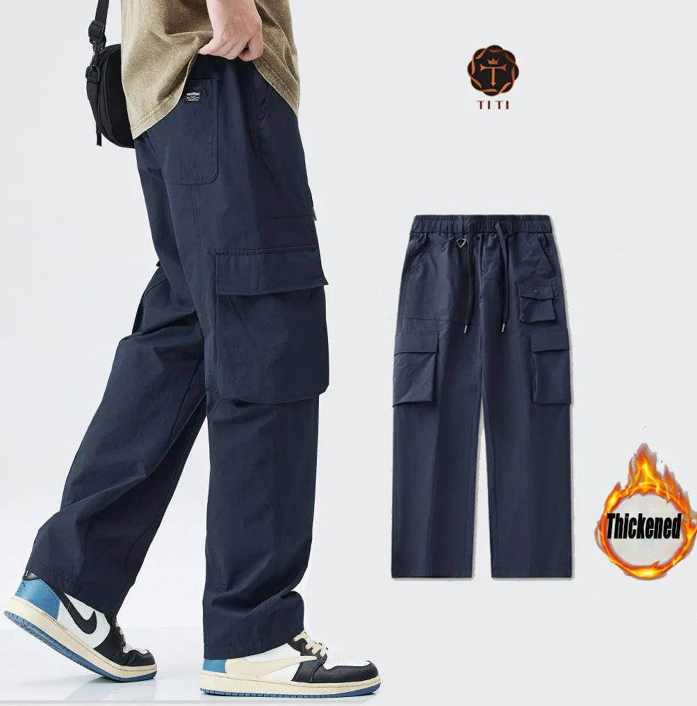 TT Tactical Cargo Pants Men Outdoor Waterproof Elastic Trousers Casual Multi Pocket Pant Male Work Jogger Plus Size