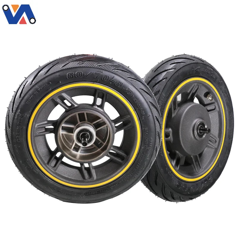 New Image 10 Inch Vacuum Tubeless Tire Assembly Front Wheel for Ninebot Max G30 Electric Scooter Engine Parts for Scooter