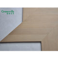 Boom! Chinese Factory Eco-friendly Engineered Flooring Wooden Parquet Flooring Disu Grey Color 100% Real Wood Floor Chevron