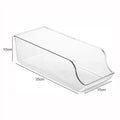 Drawer Type Refrigerator PET Cabinet Organizer Rectangle Transparent Plastic Box for Mineral Water Bottle Storage PC Plastic