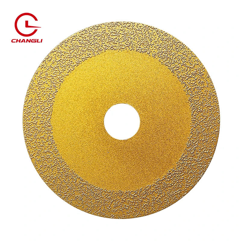 Top Sale Industrial Nitride OEM Customized Vacuum Brazed Circular Diamond Saw Blade for Cutting