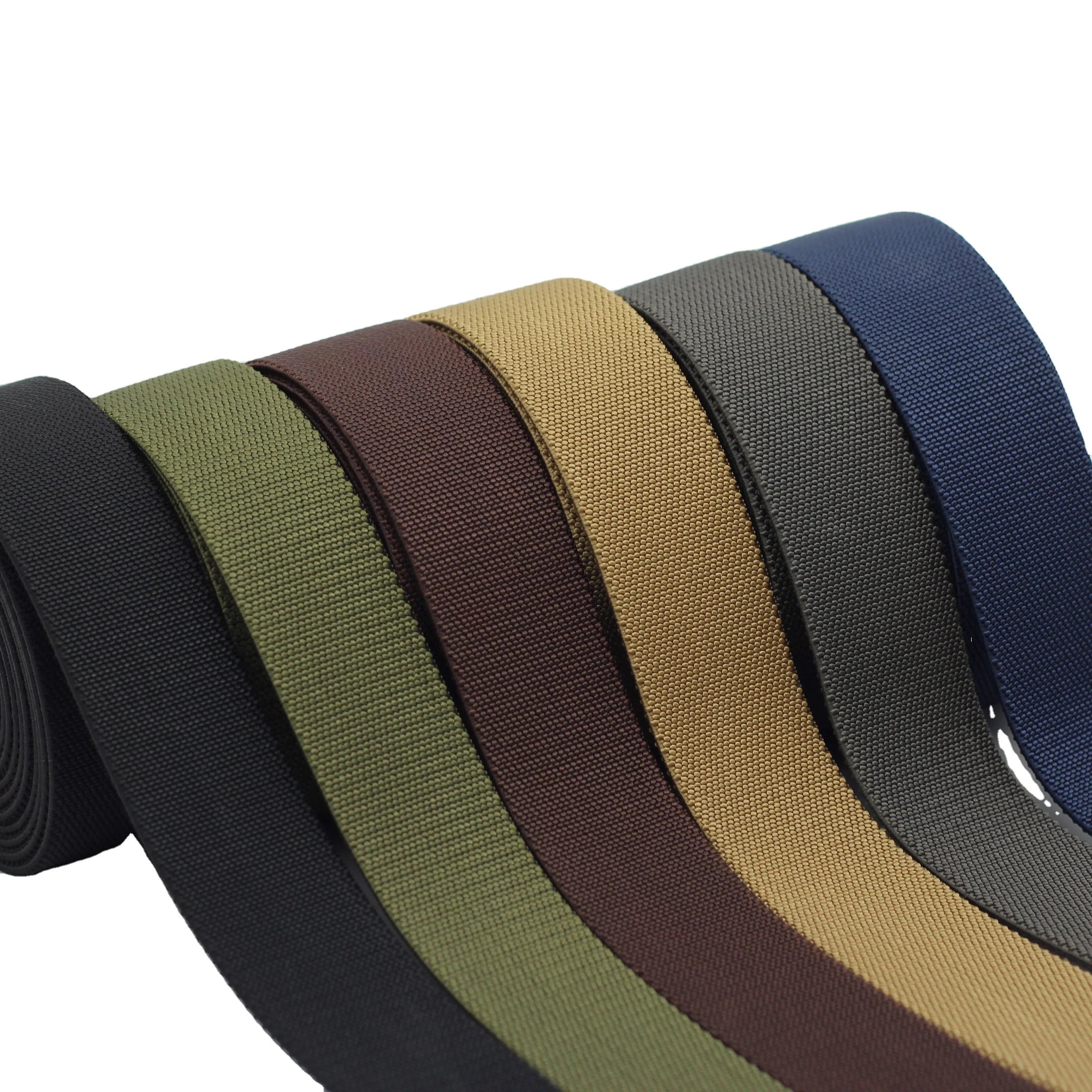 Factory Stock 38mm 1.5-Inch Elastic Stretch Belt High Strength Stretchable Design