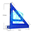 2024 Upgrade 8.5inch Square and Triangle Multifunction 3D Woodworking Ruler Tools for DIY Wood Carpentry OEM Supported