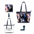 Custom Printing Women's Luxury Handbags Latest Fashion Waterproof Tote Bag for Ladies