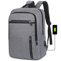 Customizable 15.6 Inch Slim School Men Business Waterproof Bag Girls College Laptop Backpack With USB