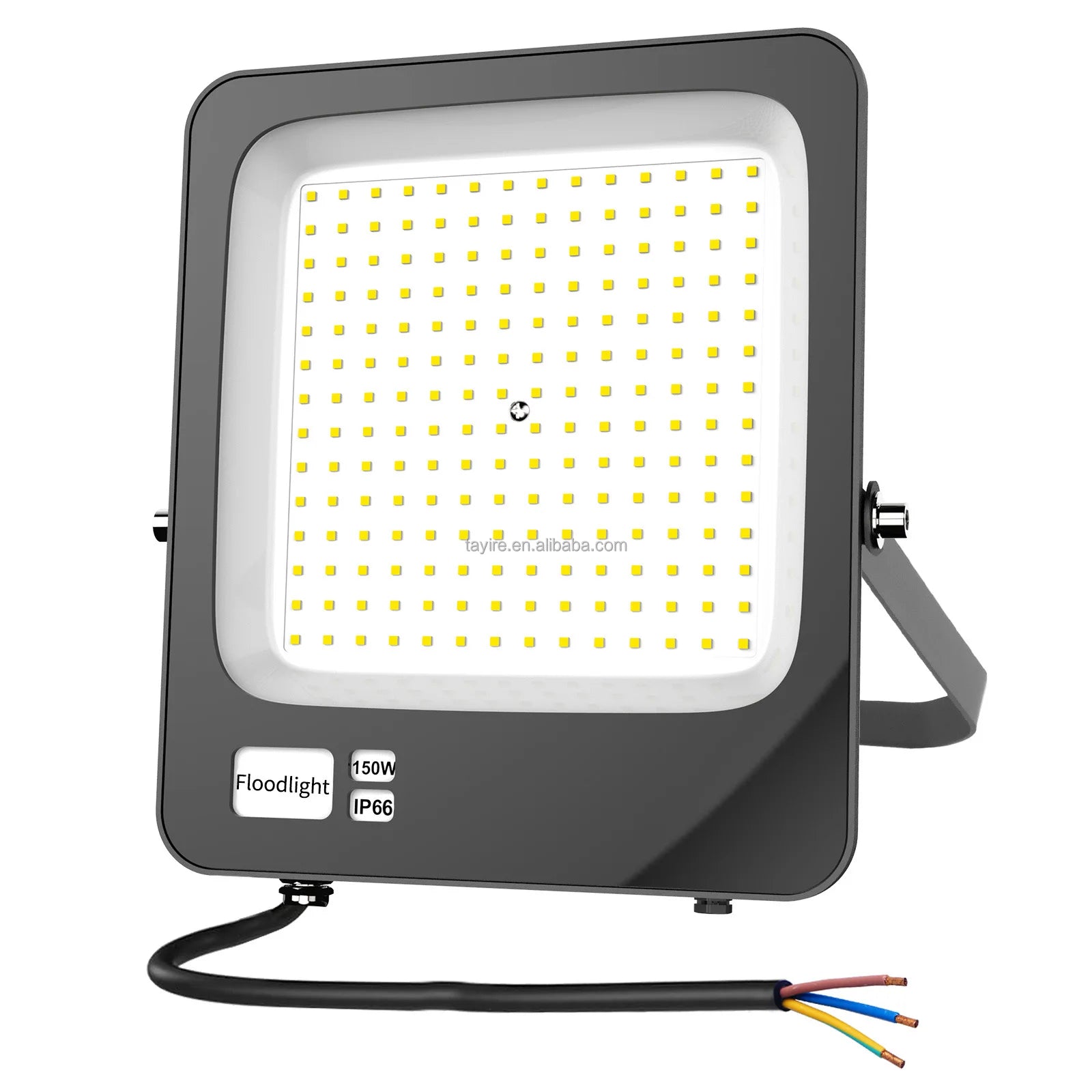 Commercial Outdoor IP66 220V-240V Waterproof 50W 100W 150W 200W Reflector Fixtures LED Flood Light