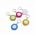 Mini Soft Tape Measure Keychain Custom Logo Measuring Sewing Tools Retractable Ruler 60 Inch/1.5M