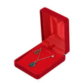Manufacturer Flocking Jewelry Boxes Jewelry Box Bracelet Gift Box Gift Earring Necklace Ring Velvet Jewelry Packing