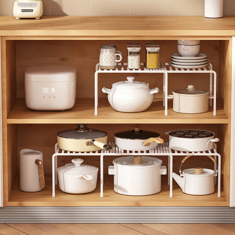 Simple Stylish Metal Eco-Friendly Durable Kitchen Dish Rack for Home Hotel Restaurant Use