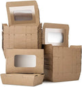 17oz Take Out Food Containers Kraft Paper Food Container Takeout Box Leak and Grease Resistant Food Containers