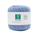 Wholesale #5 Lace Yarn DIY Hand Crochet 100% Cotton Strong Twisted Fancy Yarn for Shirt Bikini Cotton Yarn