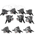 Bike Shifter 24 27 30 33 Speed Bicycle Derailleur Shifter 7 8 9 10 11 Speed Brake Shift Levers MTB Twist Grip Gear Shifters