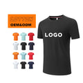 Manufacturer's Men's T-Shirt 92% Cotton 8% Spandex Sporty Style Custom Logo Printing Plain Design Knitted Clothing