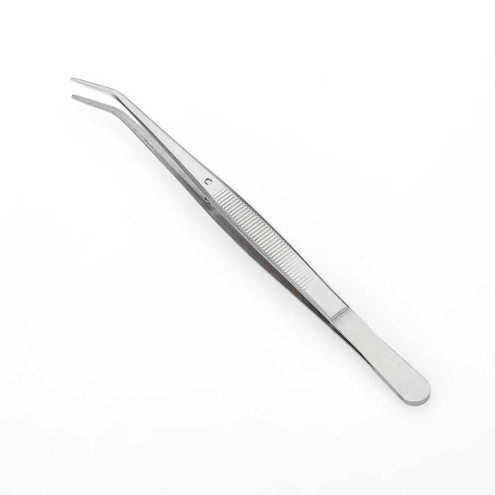 Hot Seller Professional Stainless Steel Beauty Tool Set Pointed Tip Straight Curved Tweezers