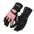 SUOMY Motorcycle Gloves Waterproof Windproof Winter Warm Lady Pink Riding Racing Snow Motocross Gloves Long Motorbike Gloves New