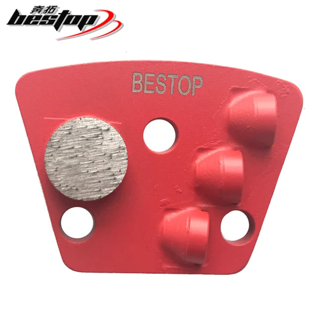 Bestop Premium Quality Trapezoid PCD Diamond Grinding Plate Medium Abrasive Disc Durable Concrete Metal Customizable Size OEM