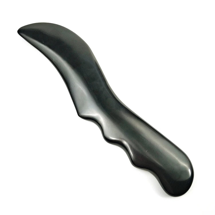 Body Gua Sha Board Bian Stone Crystal Face Guasha Board