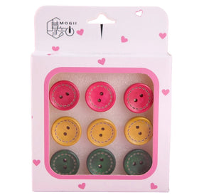Hot Selling Button Head Shape Thumb Tackscreative Drawing Pins for Cork Board