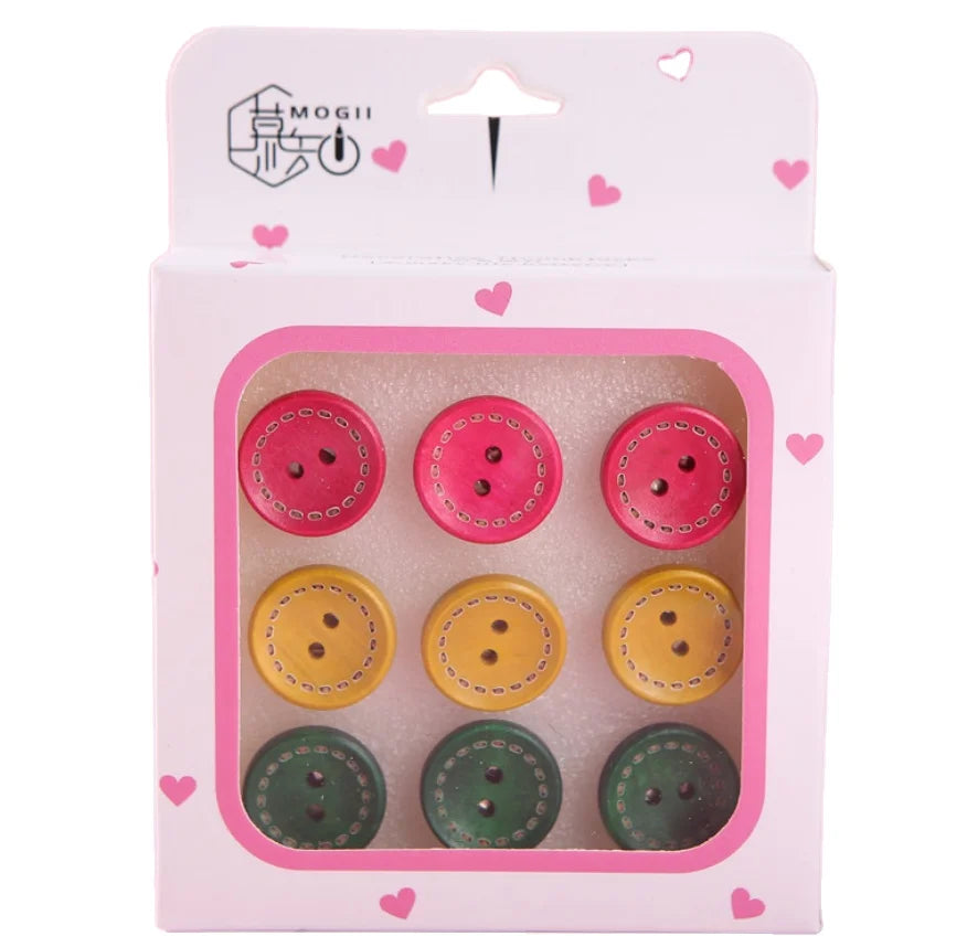 Hot Selling Button Head Shape Thumb Tackscreative Drawing Pins for Cork Board