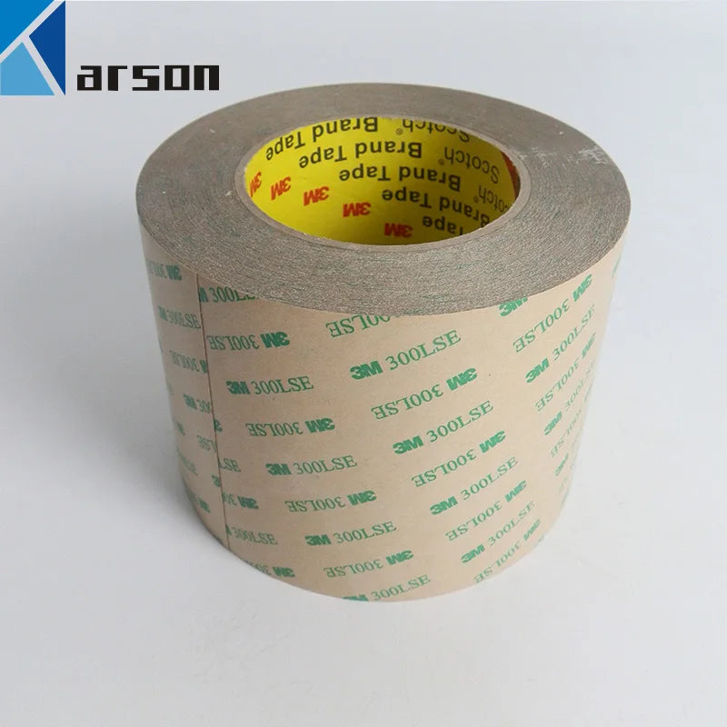 3M 9495LE Adhesive Transfer Tape 6inch X 60yard Double Coated Polyester Tape Roll With 300LSE Laminating Adhesive. Sealants