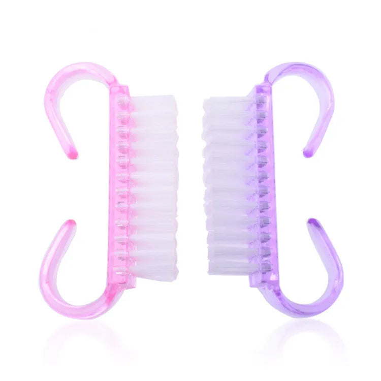 Small Nylon Nail Art Dust Brush 50pcs Set for Nails Tile Wash & Clothes Plastic Brushes for Various Purposes