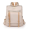 Wholesale Female Tassel Zip Backpacks High Capacity Splice Color Travel Backpack College Students Girls Shoulder Bags