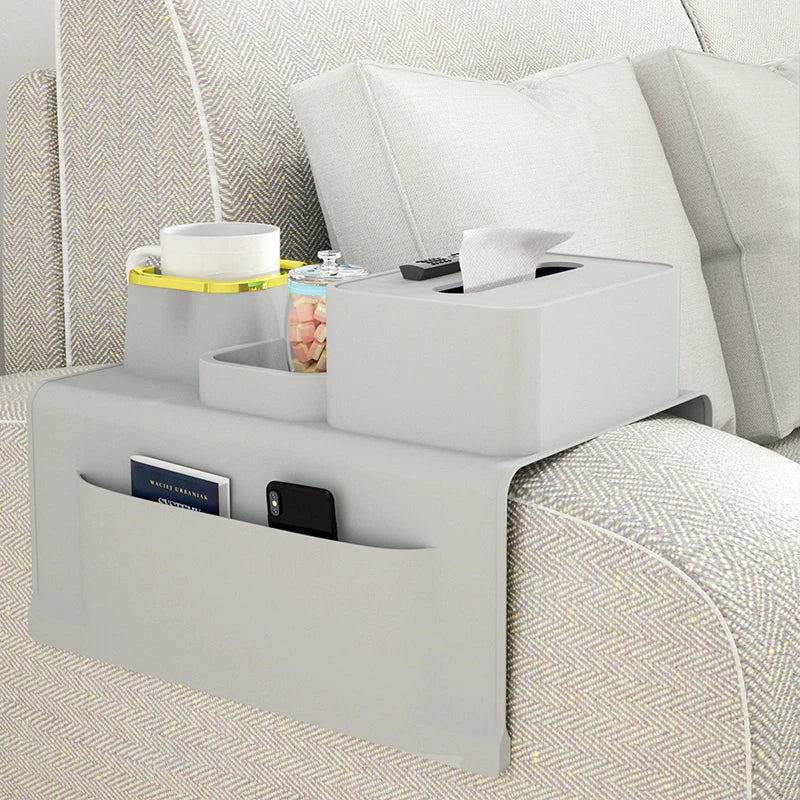 Better Than Wood Sofa Tray Table Food Grade Foldable Waterproof Silicone Tray Table Eating Sofa Armrest Rest Sofa Arm Tray