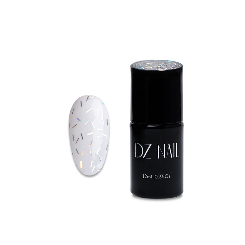 New Design Top Gel Shimmer Top Coat Soak Off Uv Gel Long Lasting Shiny Glossy Clear Top Coat With Glitter