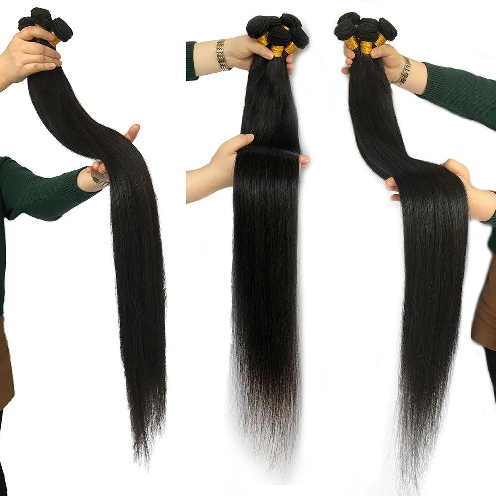 Cheap Wholesale Unprocessed Virgin Hair Vendors in China 12A Silk Straight Brazilian Virgin Cuticle Aligned Hair with Closure