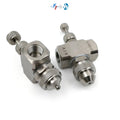 YS Fine Liquid Atomization Nozzle1/4" Siphon Pressure Air Atomizing Fog Jet Nozzle Adjustable Fine Mist Sprayer for Cooling