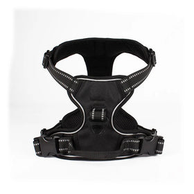 Hot Sale Reflective Adjustable Soft Padded Pet Vest Service Pet Dog Harness With Easy Control Handle