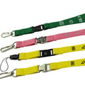 Customized Polyester Lanyard Silk Screen Technology Lanyard Matching Accessories