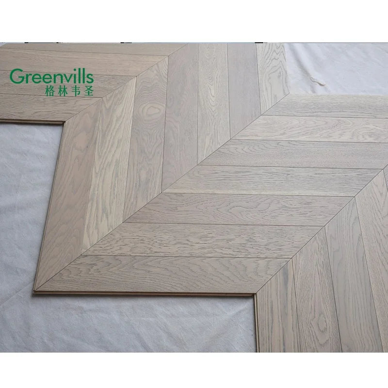Natural Wood Floor Parquet/chevron Flooring Indoor Usage Engineered Oak /herringbone Parquet Wood Flooring