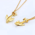 Unique Necklace Set Couple Animal Best Friends Necklace 52 Hz Whale Mysterious Pendant Kindred Gift Sets Necklaces