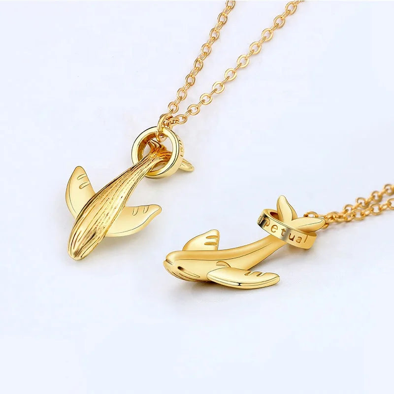 Unique Necklace Set Couple Animal Best Friends Necklace 52 Hz Whale Mysterious Pendant Kindred Gift Sets Necklaces