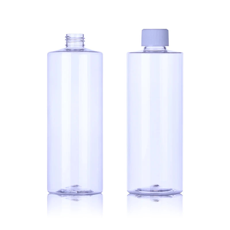 High-capacity Transparent Plastic Bottle Travel Bottle 250ml 280ml 300ml 400ml 480ml 500ML Shower Gel Shampoo Bottle