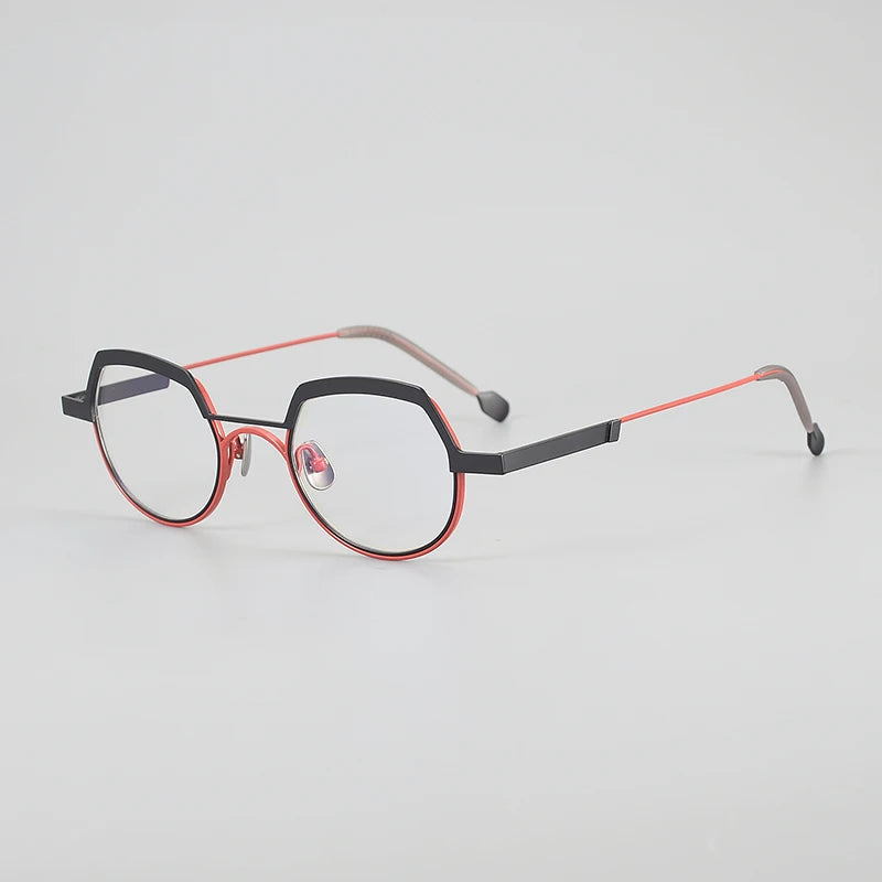 AEV-D04SX New Japan Japanese 100% Handmade Pure Acetate Titanium Optical Luxury Top Quality Eyeglasses Frames